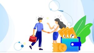 barbat si femeie care vor credit